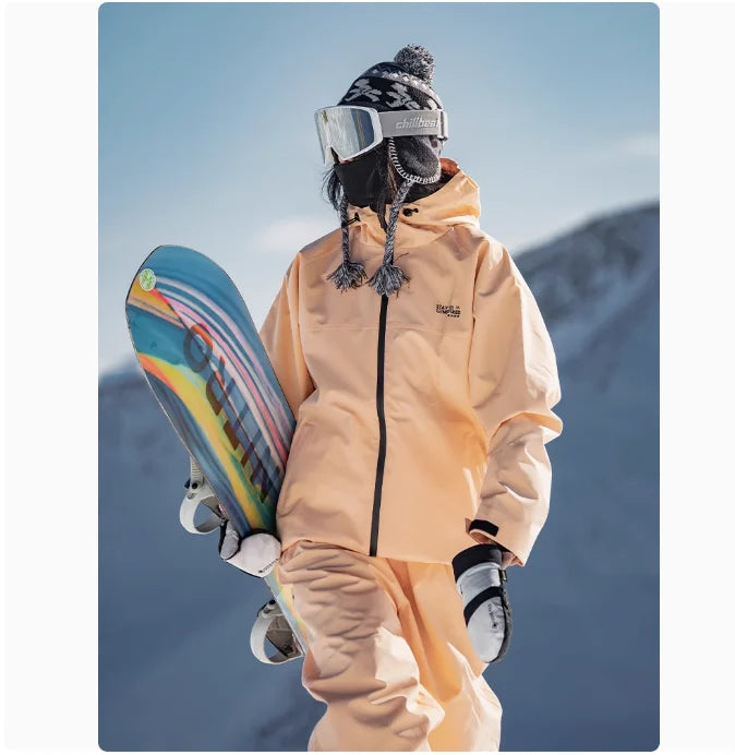 Tuta da Sci Unisex Impermeabile con Ritenzione del Calore | Comfort e Design Unisex per Attività Invernali