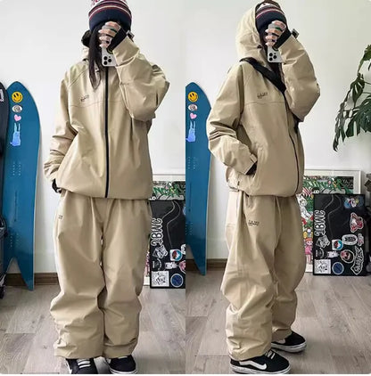 Tuta da Sci Unisex Impermeabile con Ritenzione del Calore | Comfort e Design Unisex per Attività Invernali