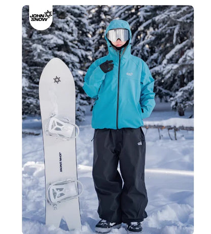 Tuta da Sci Unisex Impermeabile con Ritenzione del Calore | Comfort e Design Unisex per Attività Invernali