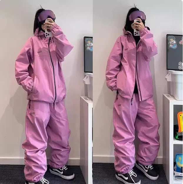 Tuta da Sci Unisex Impermeabile con Ritenzione del Calore | Comfort e Design Unisex per Attività Invernali