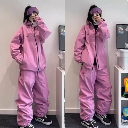 Tuta da Sci Unisex Impermeabile con Ritenzione del Calore | Comfort e Design Unisex per Attività Invernali