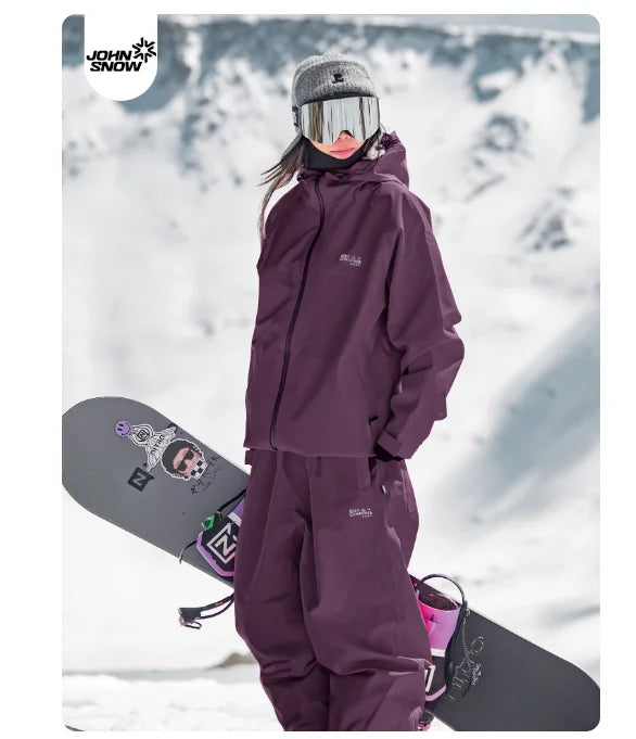Tuta da Sci Unisex Impermeabile con Ritenzione del Calore | Comfort e Design Unisex per Attività Invernali