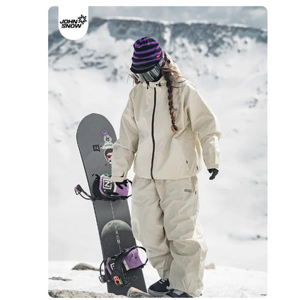 Tuta da Sci Unisex Impermeabile con Ritenzione del Calore | Comfort e Design Unisex per Attività Invernali