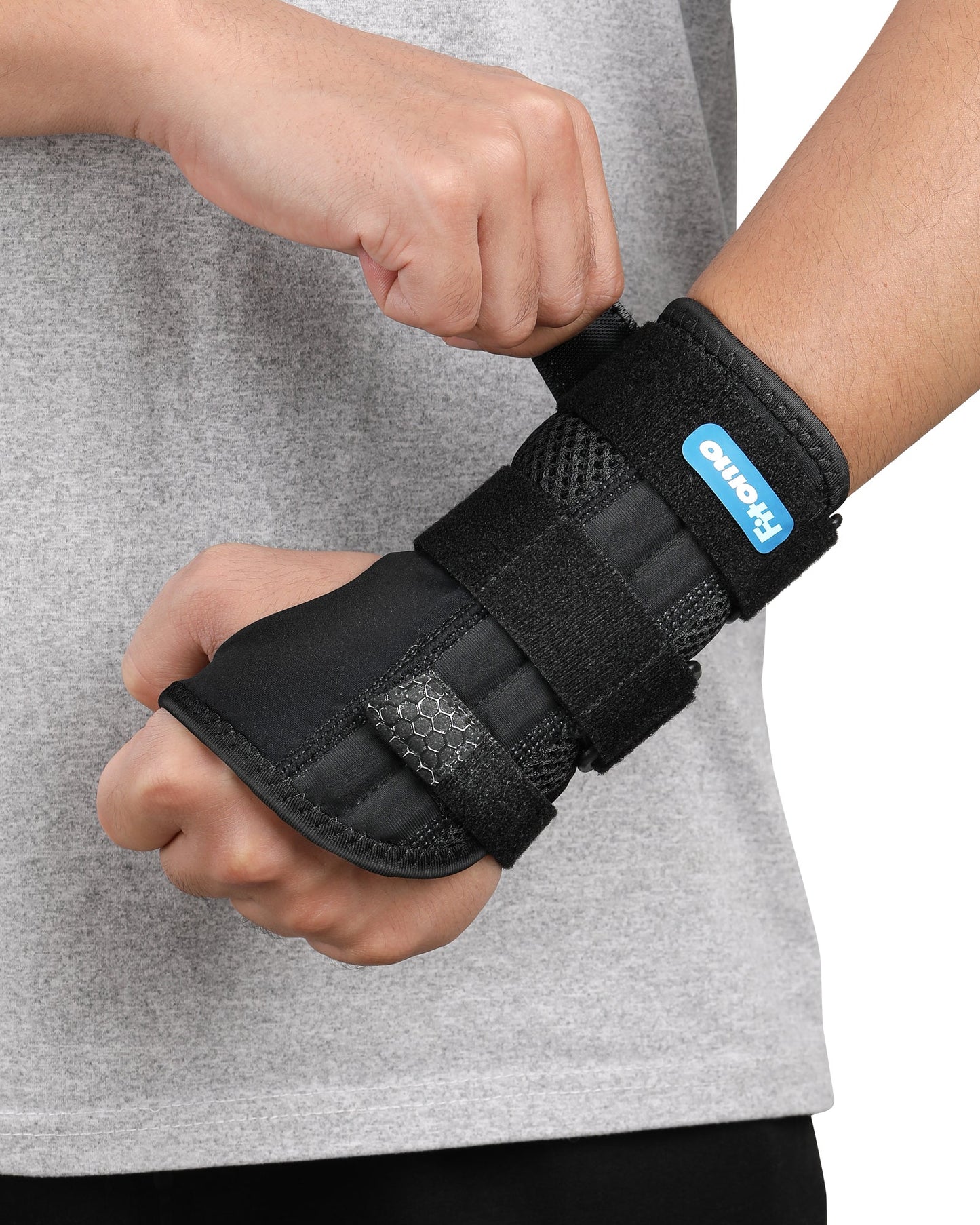 Tutore per Polso Ergonomico con Supporto Regolabile | Comfort e Sollievo per Tunnel Carpale e Tendinite 0