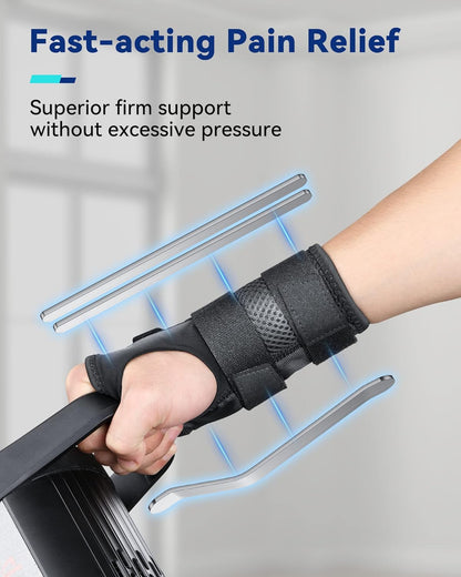 Tutore per Polso Ergonomico con Supporto Regolabile | Comfort e Sollievo per Tunnel Carpale e Tendinite 3