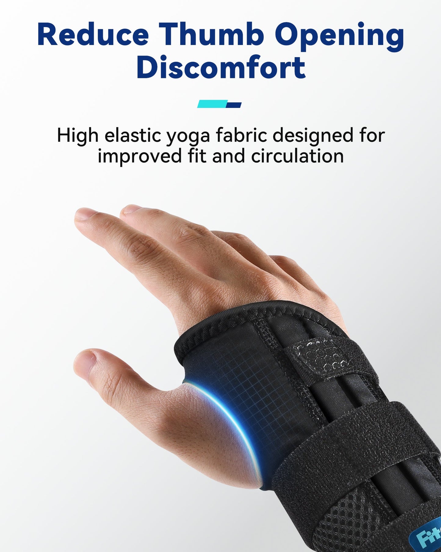 Tutore per Polso Ergonomico con Supporto Regolabile | Comfort e Sollievo per Tunnel Carpale e Tendinite 4