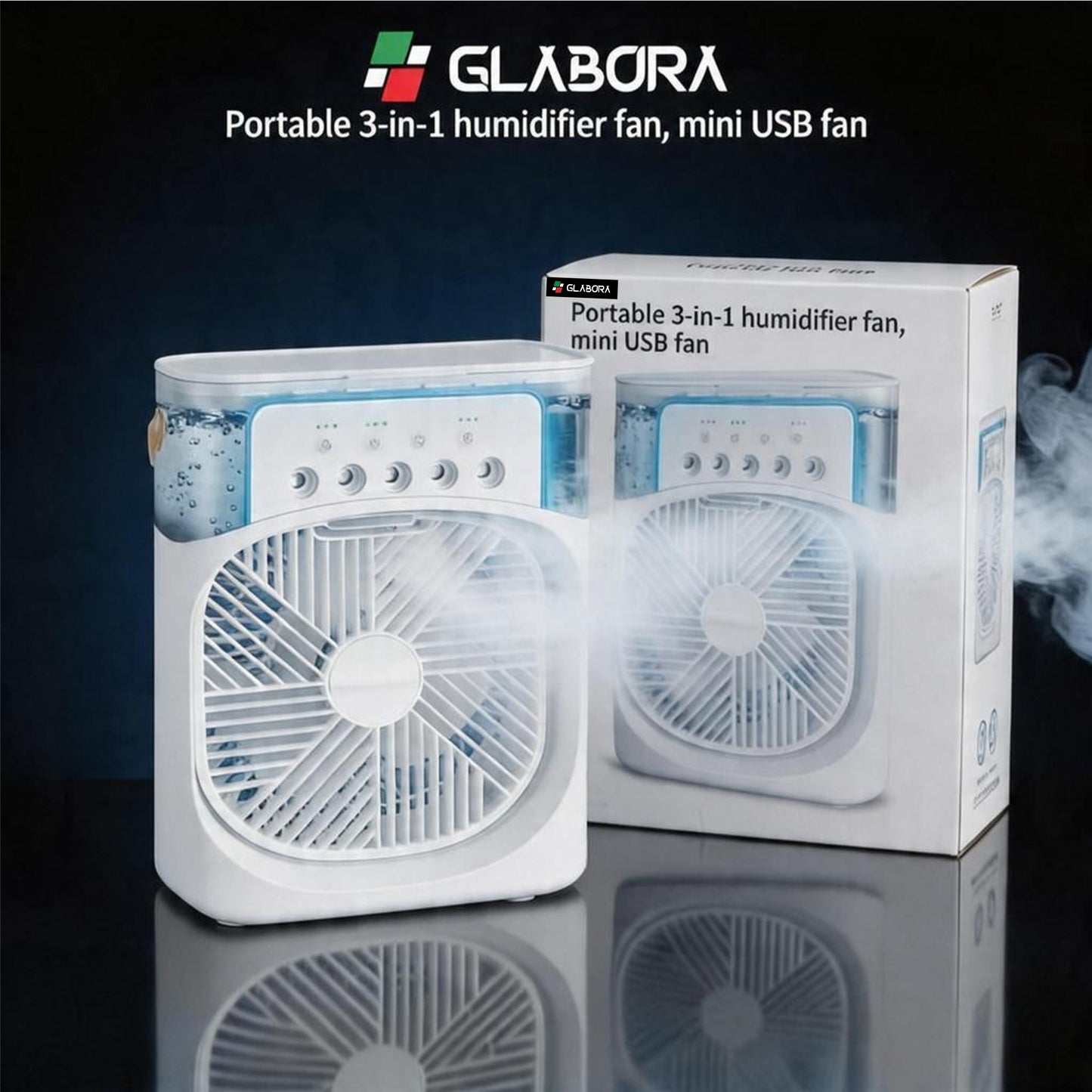 Mini Portable Air Conditioner | Efficient Air Conditioner with Compact Design | Portable Air Conditioning for Small Spaces
