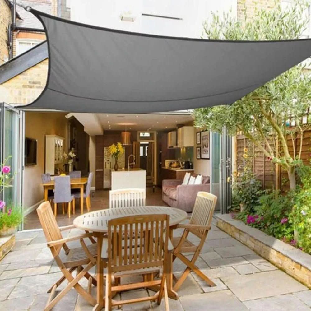 Water-Repellent Sunshade Sail with UV Protection | Easy Installation for Outdoor Comfort