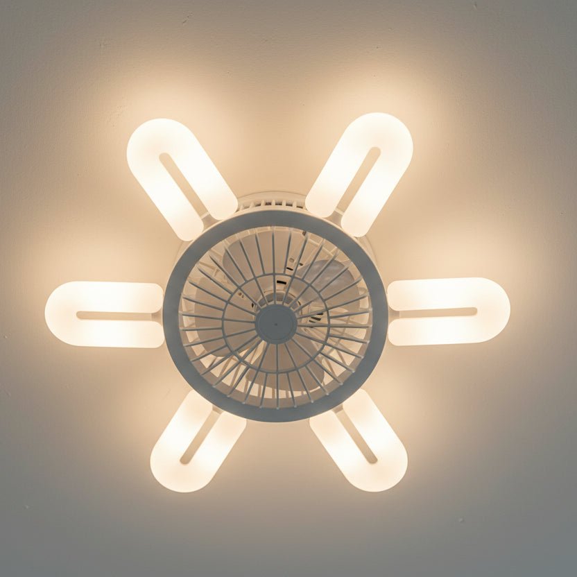 Ceiling Fan with LED Light and Remote Control | Modern Design for Comfort and Style