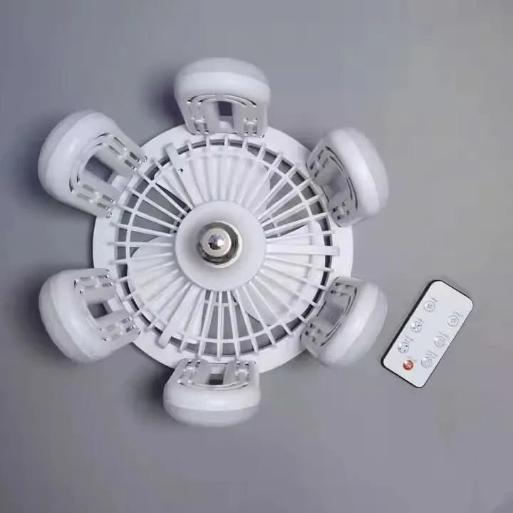 Ceiling Fan with LED Light and Remote Control | Modern Design for Comfort and Style