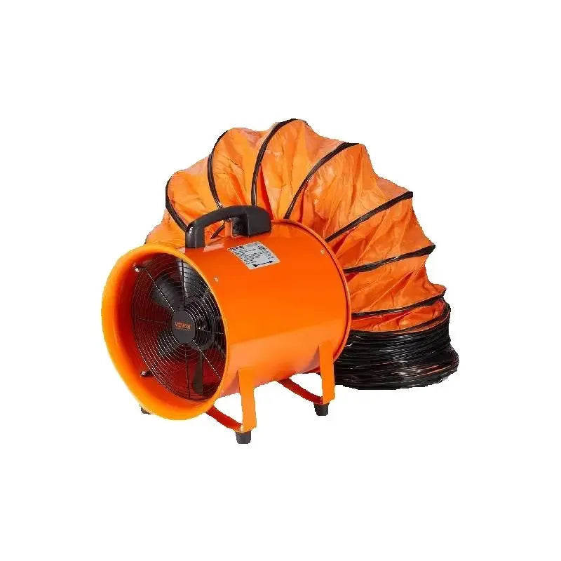 Ventilatore Industriale 8 Pollici con Motore CA da 195 W | Flusso d'Aria 1070 CFM per Ambienti Confortevoli 0