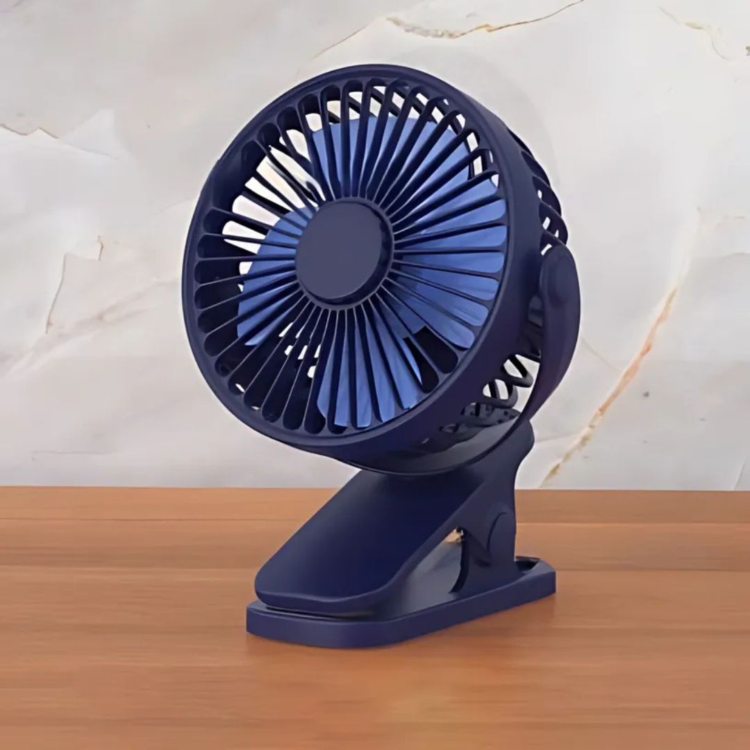 Compact Clip Fan with Strong Grip | Practical Solution for Cooling in Office and Home