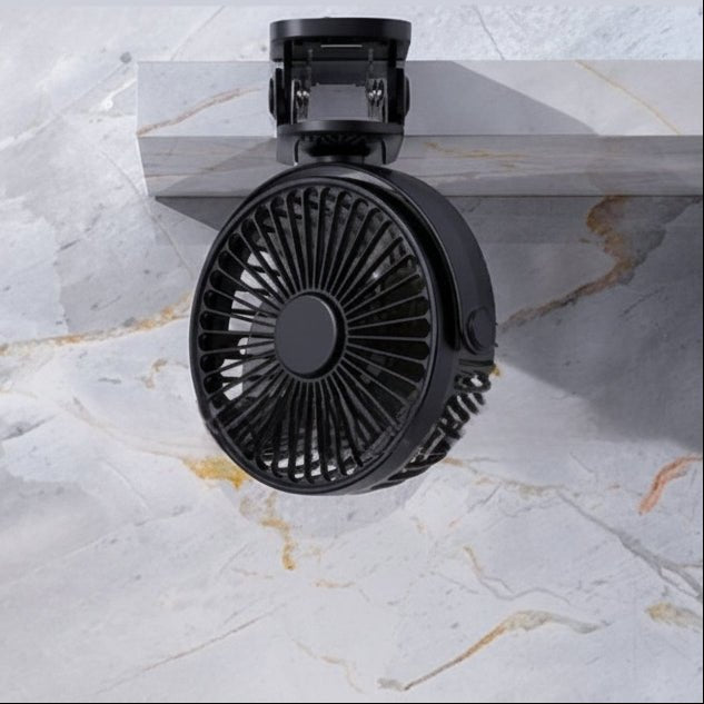 Compact Clip Fan with Strong Grip | Practical Solution for Cooling in Office and Home