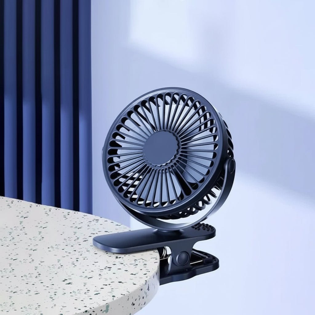 Compact Clip Fan with Strong Grip | Practical Solution for Cooling in Office and Home
