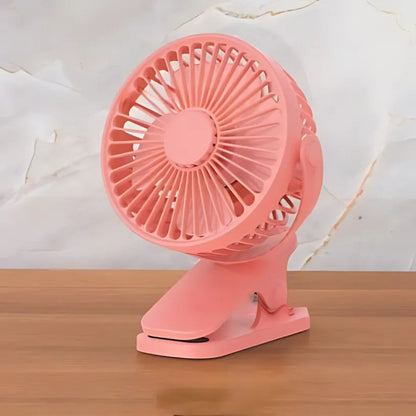 Compact Clip Fan with Strong Grip | Practical Solution for Cooling in Office and Home