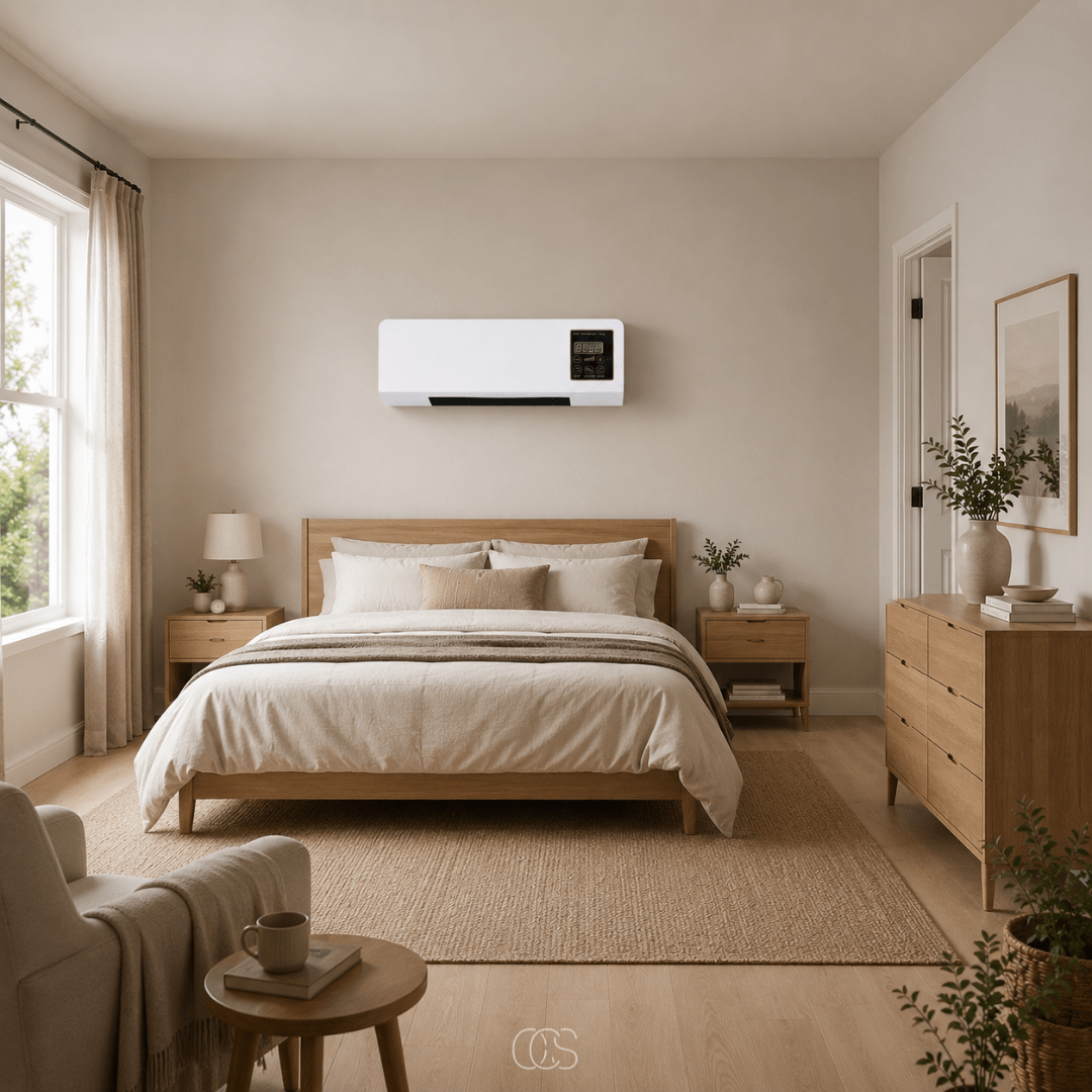 Ventilatore da Parete | Ventilatore Silenzioso con Riscaldamento e Telecomando | Comfort Estivo e Invernale per Ogni Ambiente 2