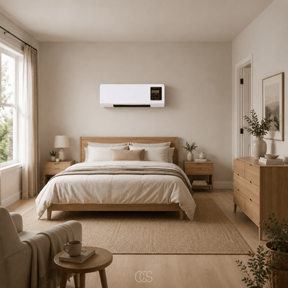 Ventilatore da Parete | Ventilatore Silenzioso con Riscaldamento e Telecomando | Comfort Estivo e Invernale per Ogni Ambiente 2
