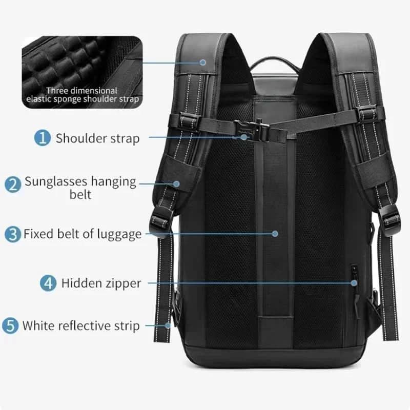 Zaino Comprimibile per Laptop con Design Leggero e Scomparto Protettivo | Ideale per Viaggi e Uso Quotidiano 5