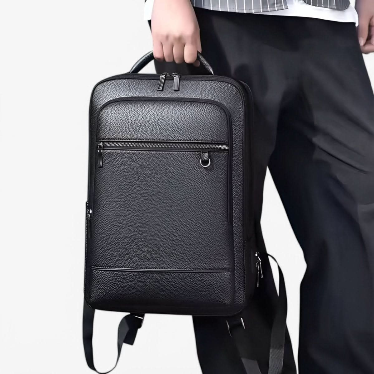 Zaino Uomo Da Viaggio Con Porta USB Integrata | Design Ergonomico Per Comfort Quotidiano 5