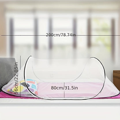 Compact Mosquito Net | Magnetic Mosquito Net with Practical Design | Complete Protection for Sleep and Relaxation