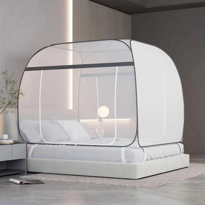No-Installation Magnetic Mosquito Net with Breathable Mesh | Effective Protection for Peaceful Sleep
