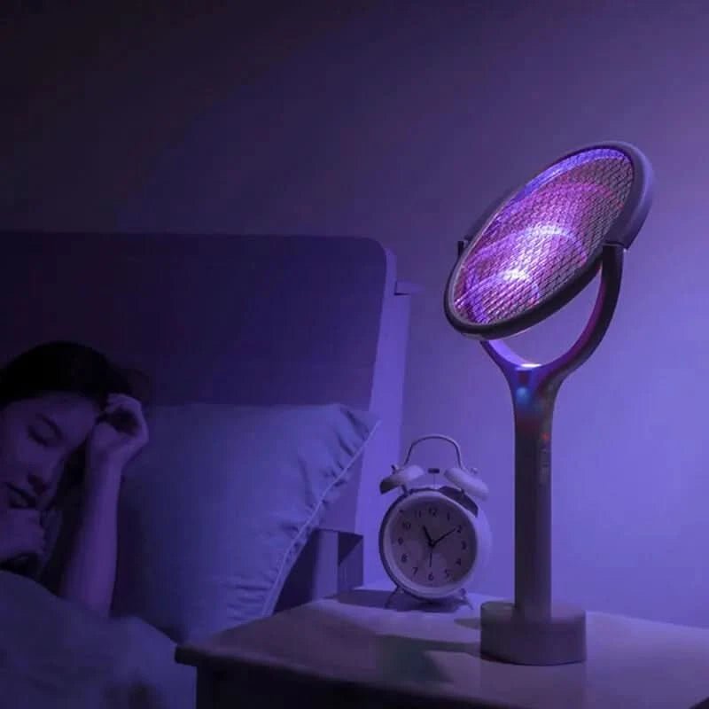 ZapGuard | Scacciazanzare Elettrico 5 in 1 con LED e Ricarica USB | Versatile per Uso Interno ed Esterno