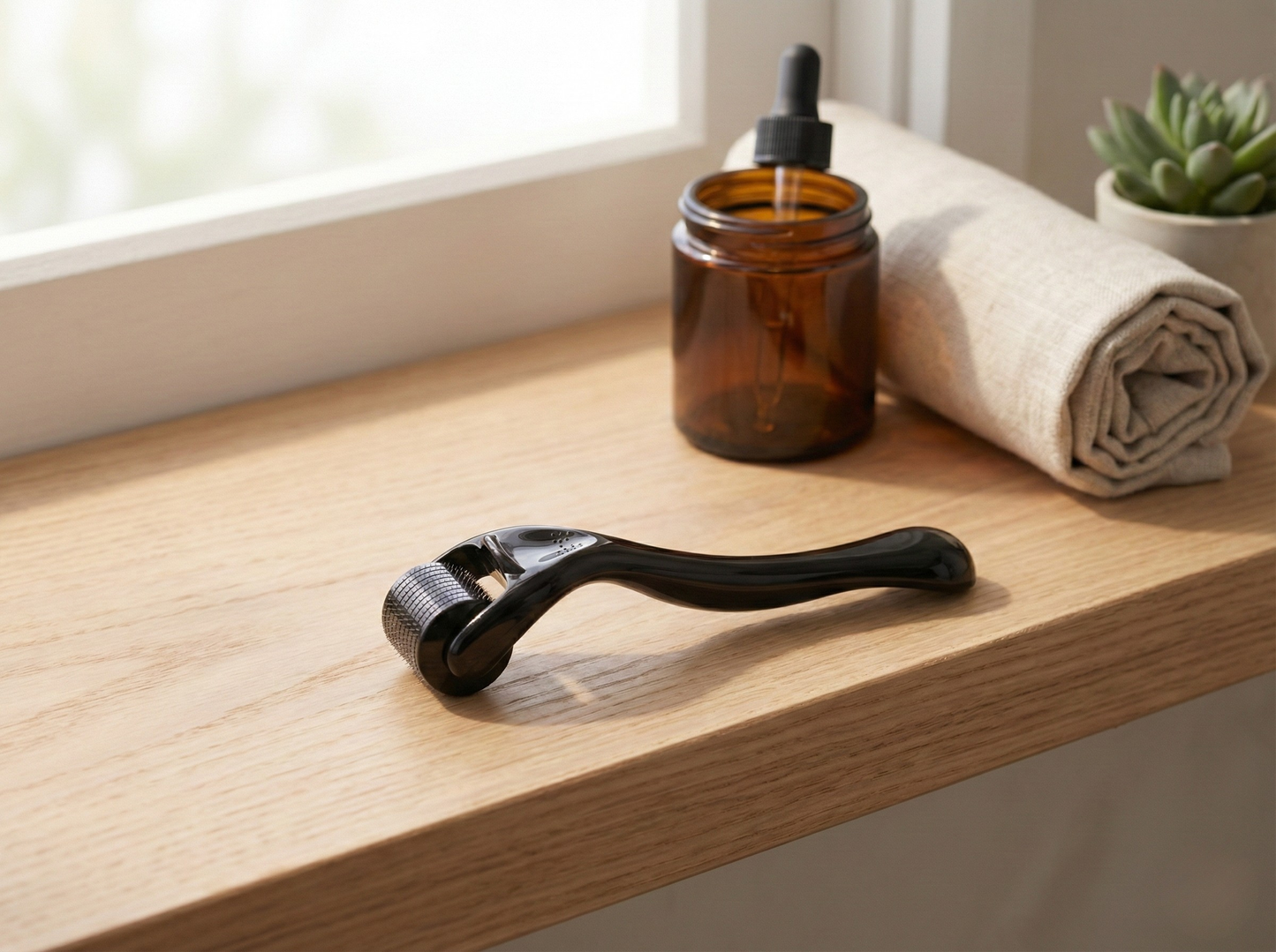 Zelyria | Derma Roller Viso con 540 Aghi per Pelle Giovane e Barba Folta 4