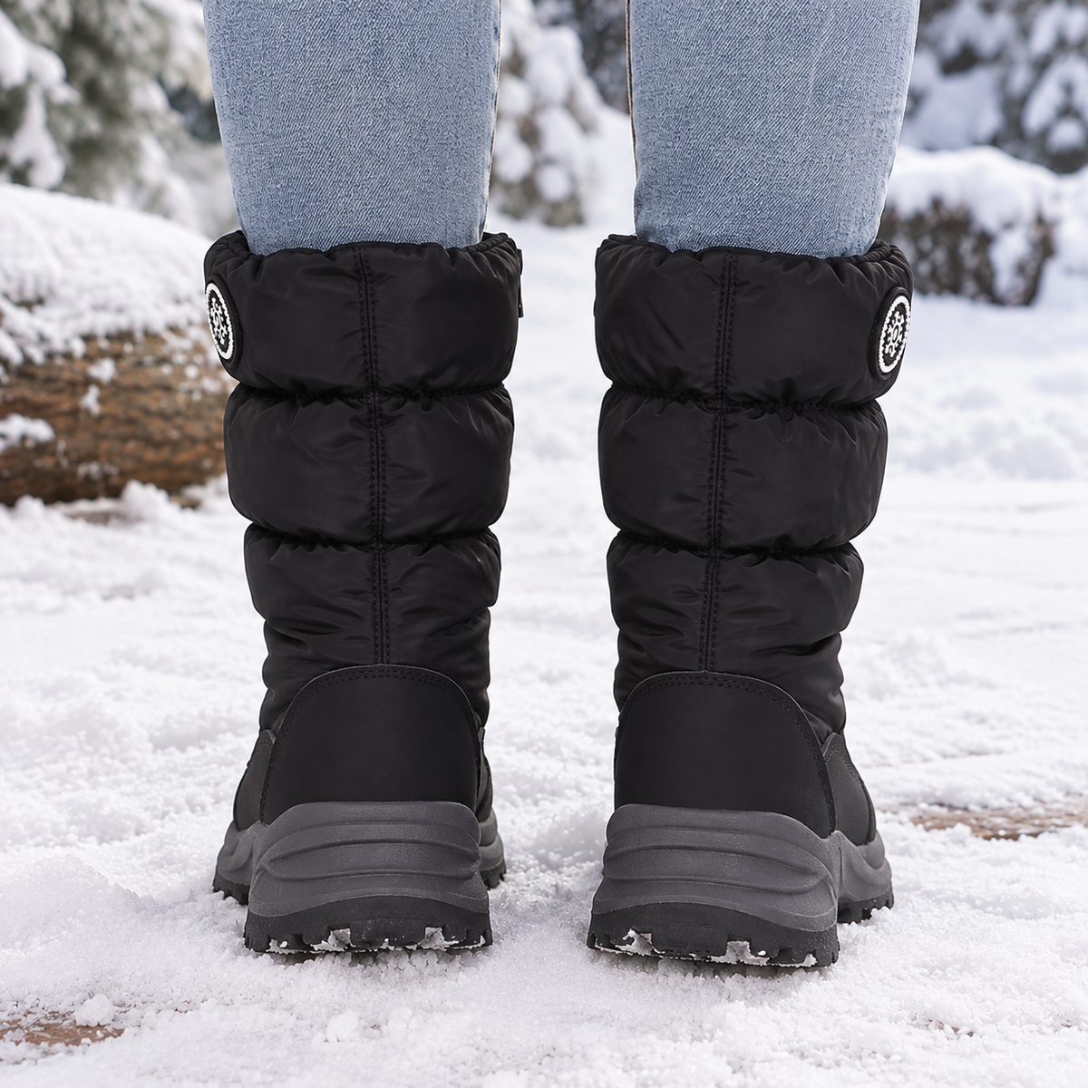 Ottavia | Wasserdichte Damen-Winterstiefel mit Fleecefutter - Rutschfeste Sohle