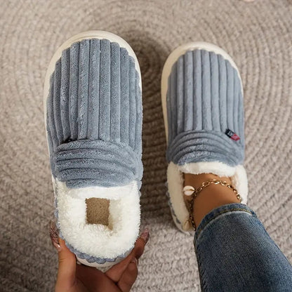 Gabriele | Unisex Lined Winter Slippers with Non-Slip Sole - Everyday Relaxation