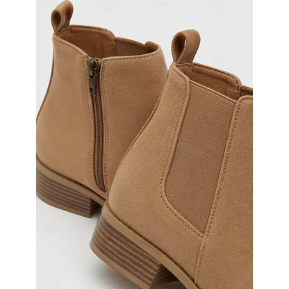 Emilia | Spitze Chelsea-Stiefeletten für Damen mit kleinem Blockabsatz - Eleganz für jeden Tag