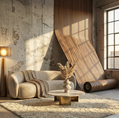 Panneaux muraux décoratifs pour intérieur | Panneaux adhésifs 3D en PVC imitation bois | Installation facile pour rénover tous les espaces