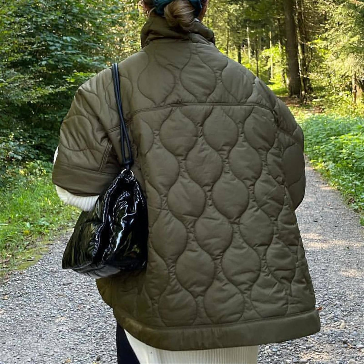 Diana | Gesteppte Damen-Capejacke mit Stehkragen - Kuschelige Wärme