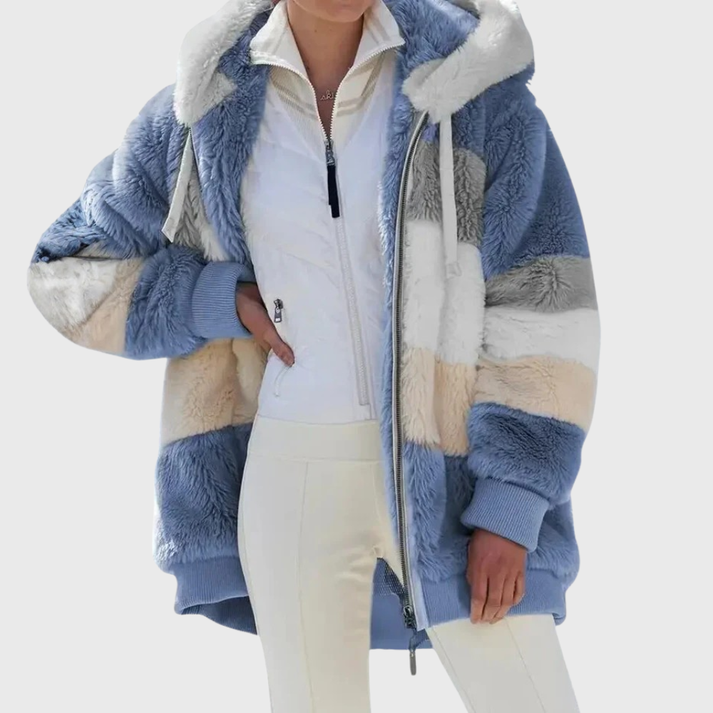 Noelia | Lightweight Women's Winter Jacket with Faux Fur Trim - Weightless Elegance