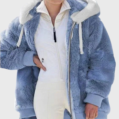 Noelia | Lightweight Women's Winter Jacket with Faux Fur Trim - Weightless Elegance