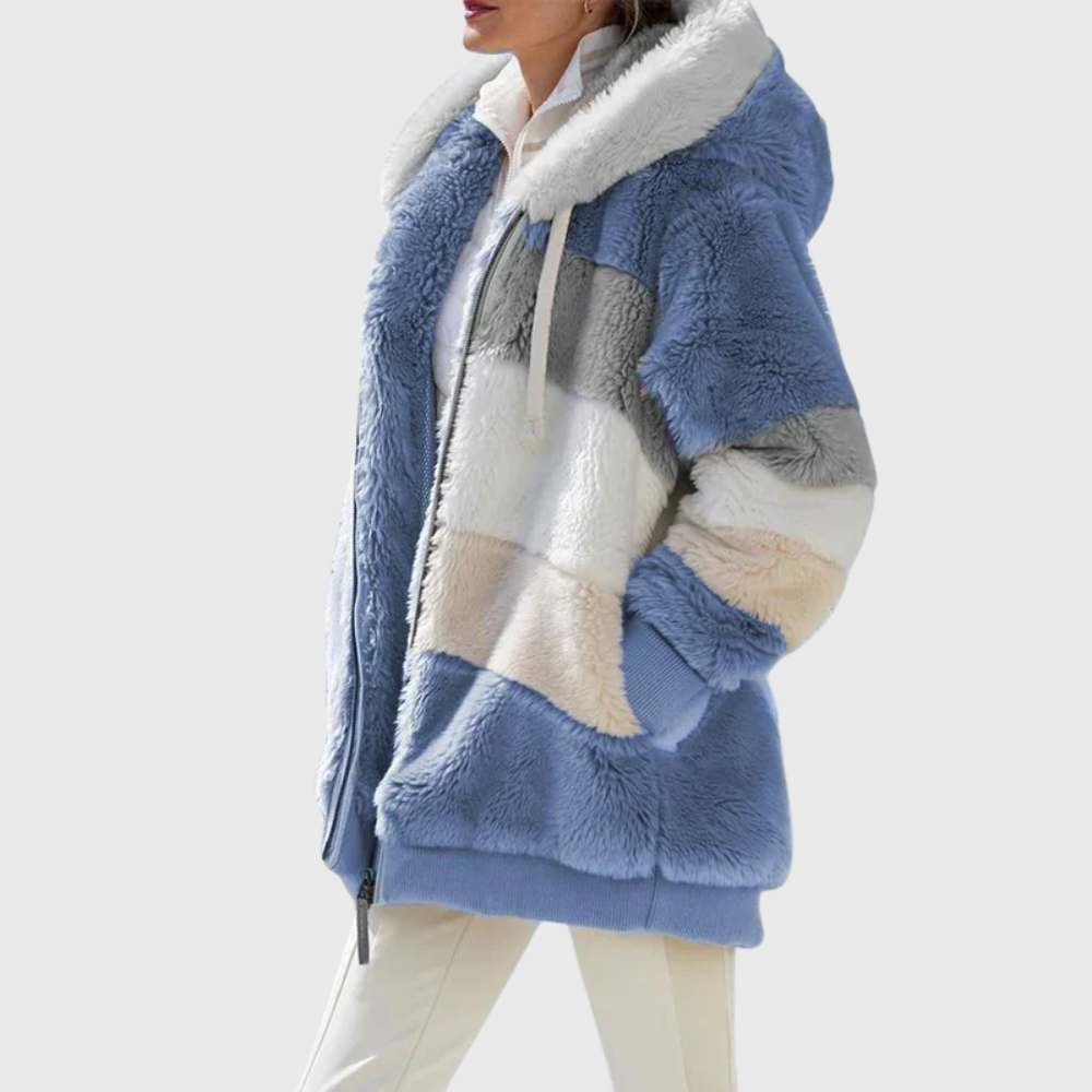 Noelia | Lightweight Women's Winter Jacket with Faux Fur Trim - Weightless Elegance
