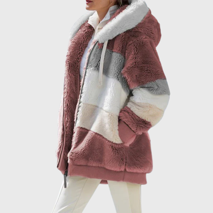 Noelia | Lightweight Women's Winter Jacket with Faux Fur Trim - Weightless Elegance