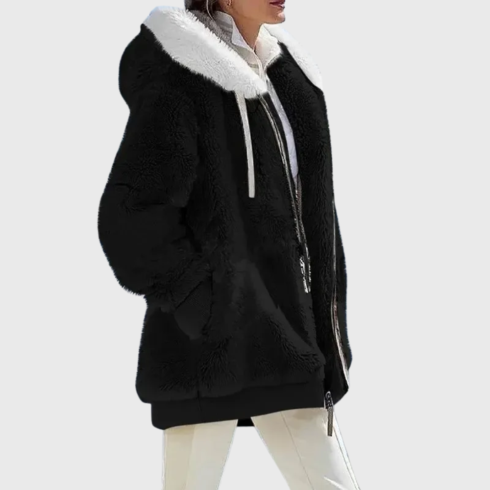 Noelia | Lightweight Women's Winter Jacket with Faux Fur Trim - Weightless Elegance