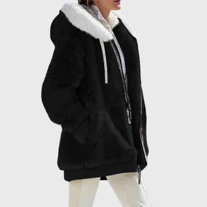 Noelia | Lightweight Women's Winter Jacket with Faux Fur Trim - Weightless Elegance