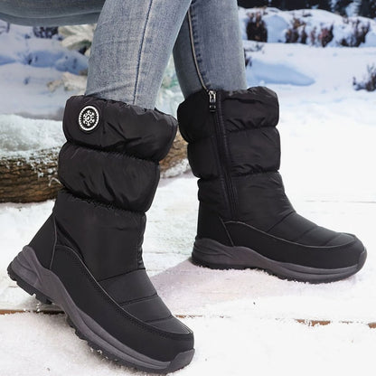 Ottavia | Wasserdichte Damen-Winterstiefel mit Fleecefutter - Rutschfeste Sohle