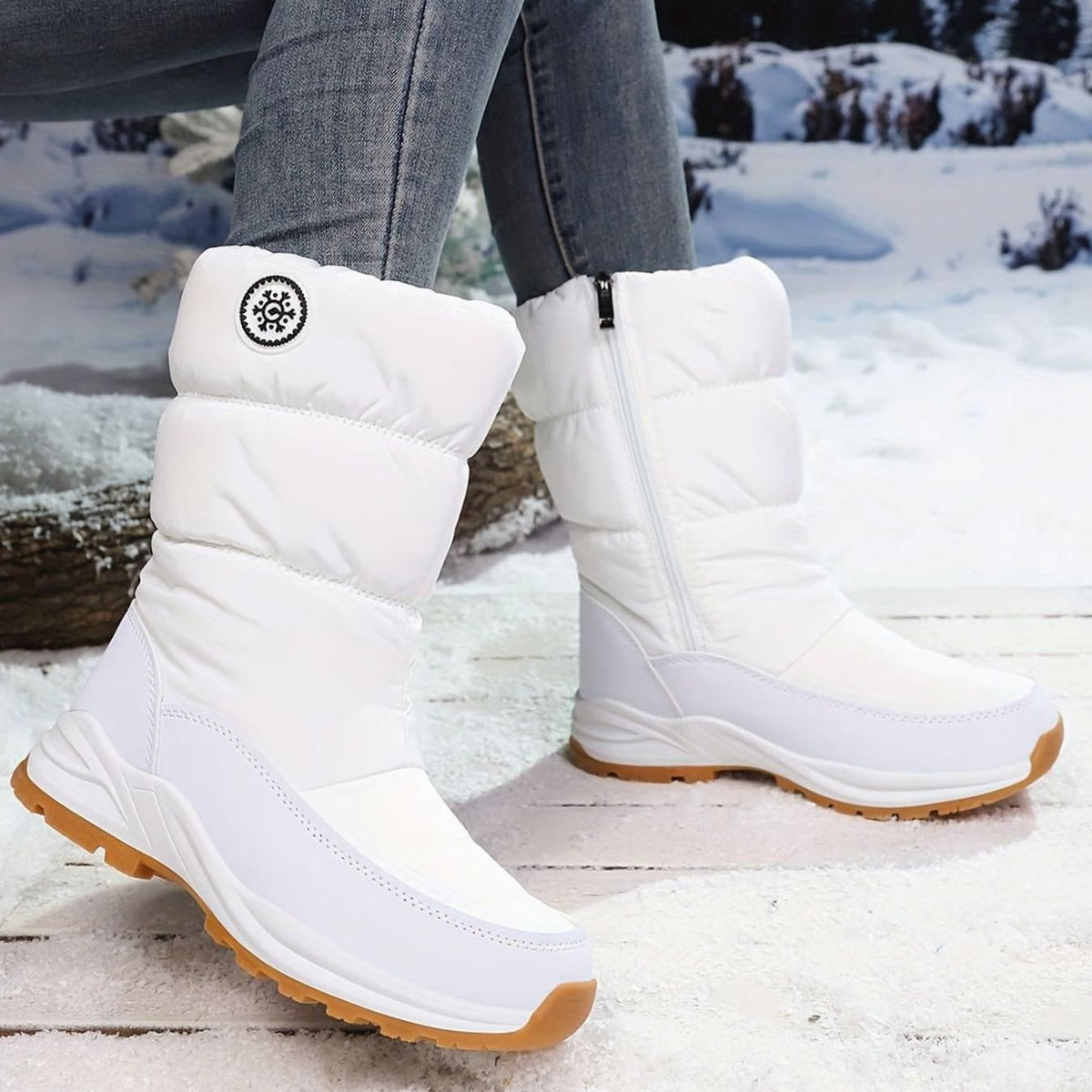Ottavia | Wasserdichte Damen-Winterstiefel mit Fleecefutter - Rutschfeste Sohle