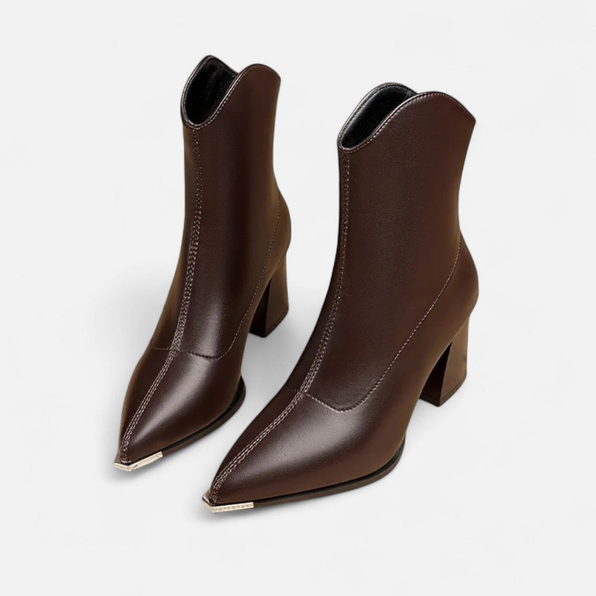 Fabiola | Stivaletti Chelsea Donna in Pelle a Punta - Eleganza Classica Rivisitata