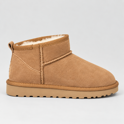 Rita | Suede Women's Ankle Boots with Warm Lining and Grip Sole - Winter Style