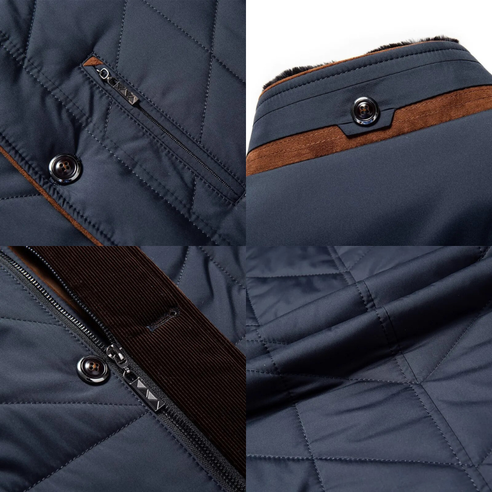 Adriano | Comfortable Men's Winter Jacket - Confident Style