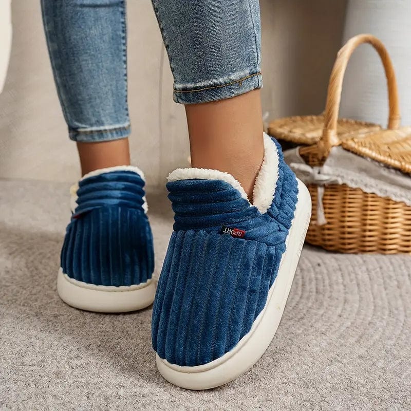Gabriele | Unisex Lined Winter Slippers with Non-Slip Sole - Everyday Relaxation