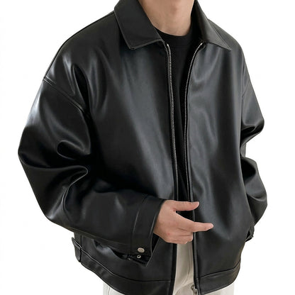 Federico | Bomber Uomo con Colletto Classico e Zip - Linea Minimale