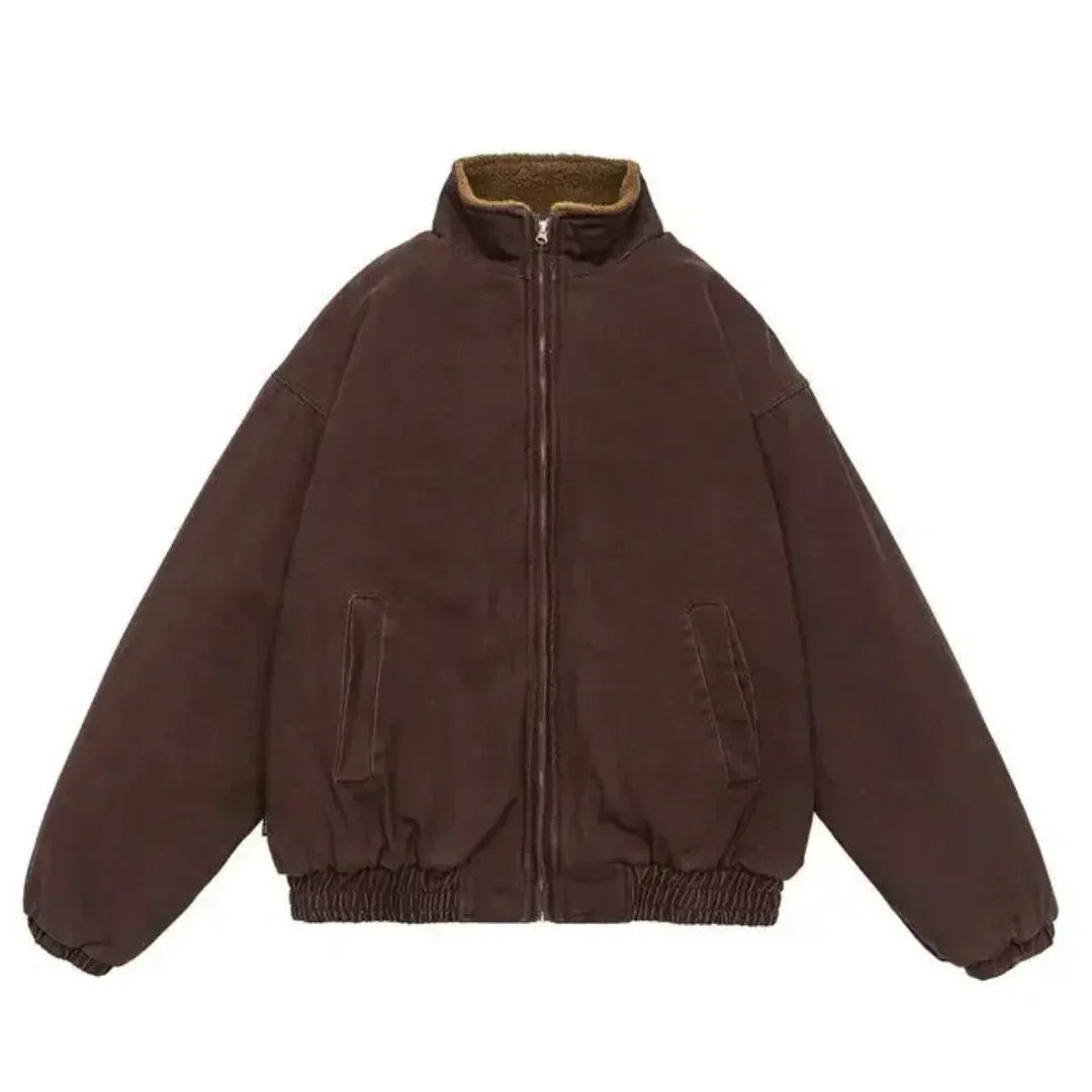 Sergio | Giacca Invernale Casual Uomo con Zip - Stile e Calore
