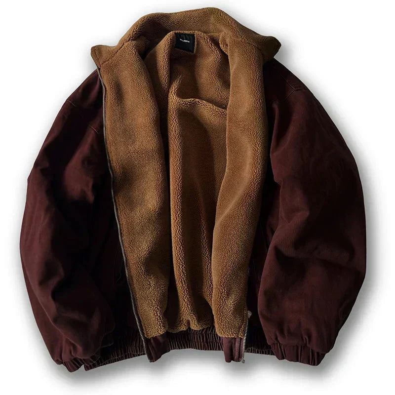 Sergio | Giacca Invernale Casual Uomo con Zip - Stile e Calore