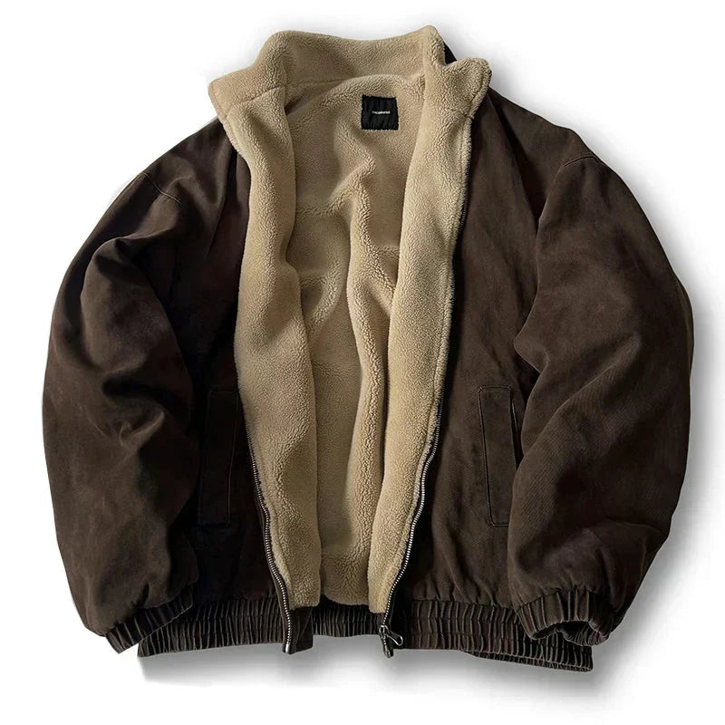 Sergio | Giacca Invernale Casual Uomo con Zip - Stile e Calore