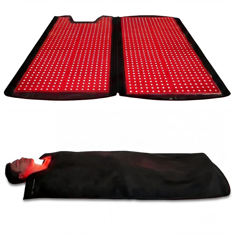 Tappetino Terapia Luce Rossa e Infrarossi con Sollievo dal Dolore | Supporto per Guarigione e Benessere