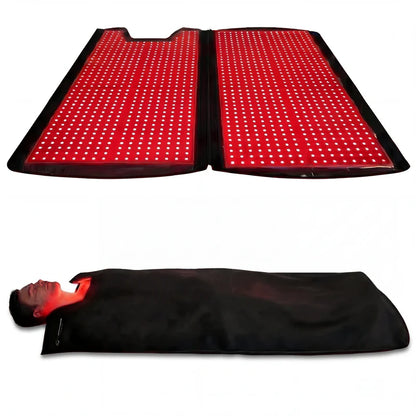 Tappetino Terapia Luce Rossa e Infrarossi con Sollievo dal Dolore | Supporto per Guarigione e Benessere